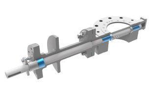 8500 Triple Offset Cryogenic Butterlfy valves for Cryogenic